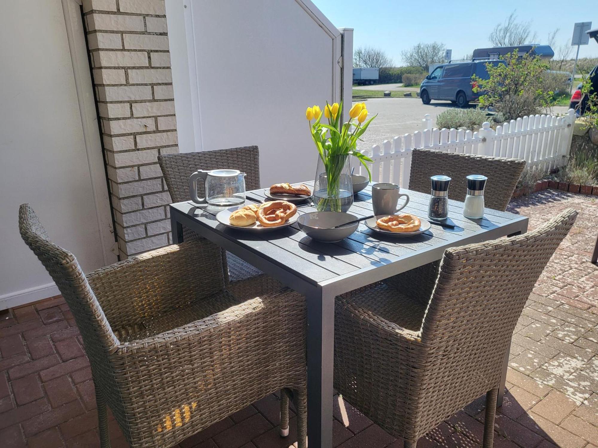 Ferienwohnung Deichglueck - Direkt Am Boehler Sandstrand Занкт-Петер-Ордінг Екстер'єр фото