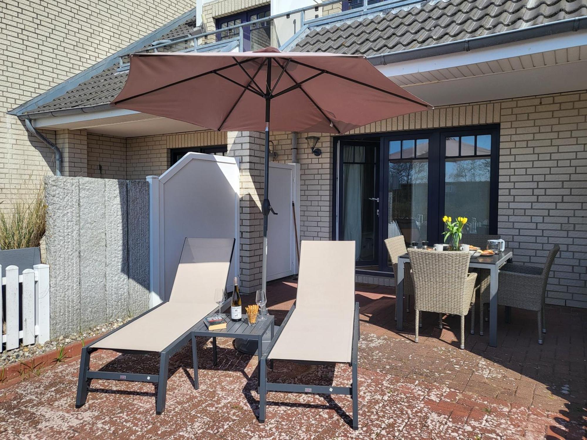 Ferienwohnung Deichglueck - Direkt Am Boehler Sandstrand Занкт-Петер-Ордінг Екстер'єр фото